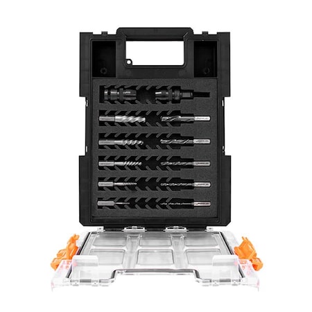 Versadrive HMT HD Impact Drill & Stud Extractor Set 12pc M5-M26 2040EX-SET2